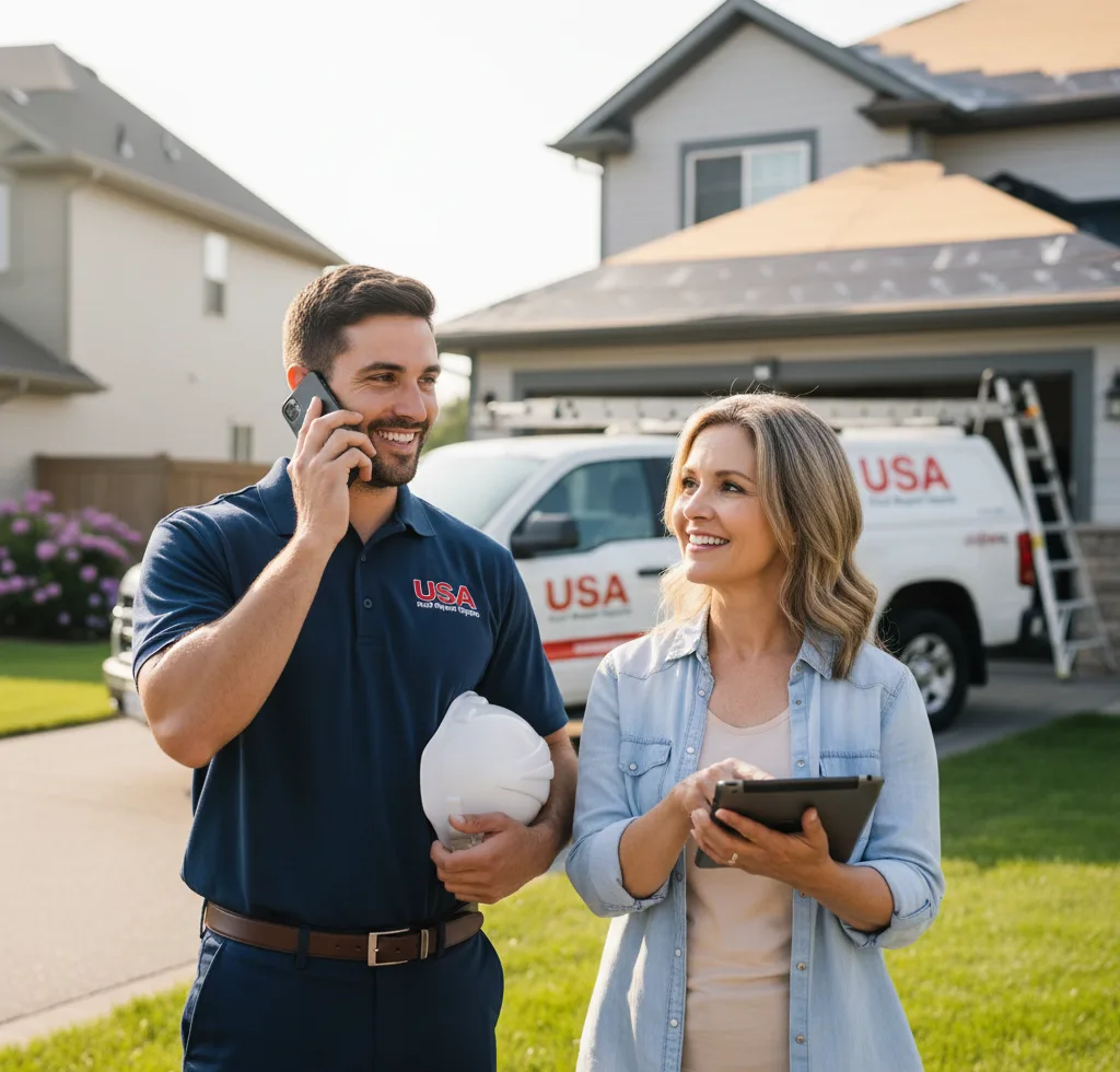 USA Roof Repair Experts customer support in South Sioux City